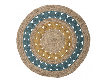 jutovy okruhly kobercek marlin rug (2)