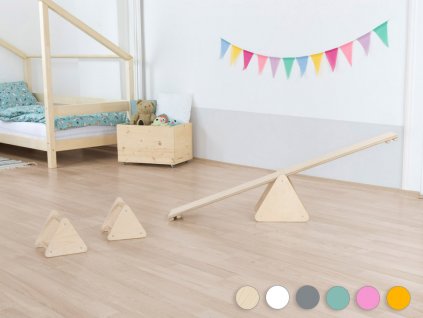 Montessori balanční set pre deti TRIΔNGLES