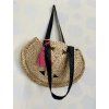 Boho jutová kabelka se střapcem Handmade
