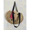 Boho Jutová kabelka so strapcom Handmade