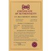 CRTIFIKÁT rudraksha NÁHRDELNÍK