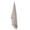 Prehoz pruhovaný z recyklovanej bavlny - Dami Throw