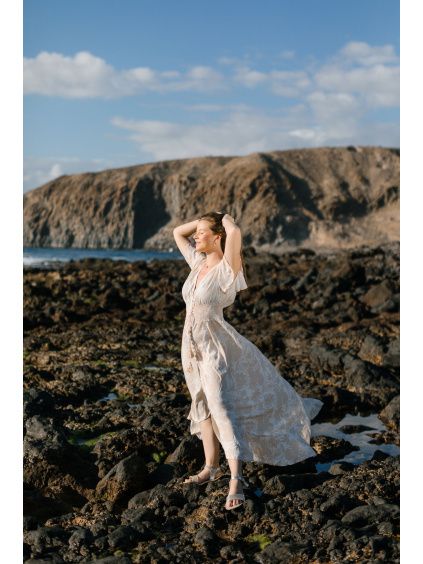 Dlouhé šaty - ivory dream