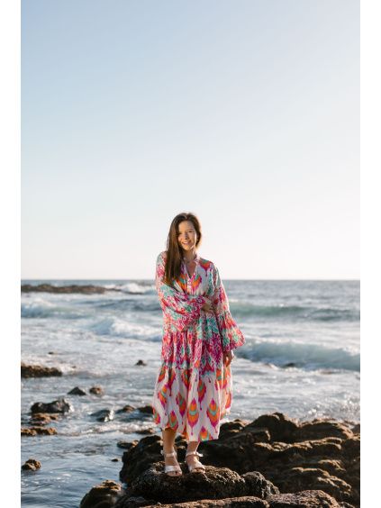 Midi šaty - boho spirit