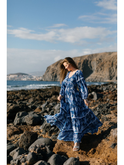 Dlouhé šaty - AZUREA 🐚🌊