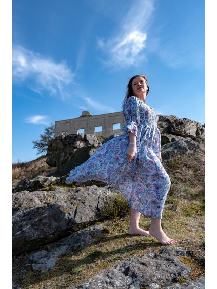 Šaty Flora - bílé