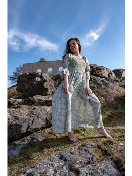 Šaty Flora - zelené