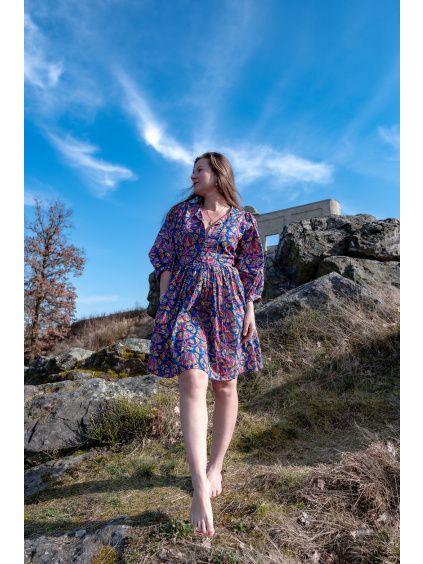 Šaty Artemis - duhové S/M