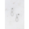 bohm boucles pendantes laurie 3 anneaux ovales silver 1