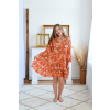 Šaty short- Golden Terracotta