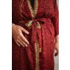 Hedvábné kimono Wine