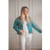 Patchwork bundička BLUE - vel. L (var. 3)