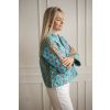 Patchwork bundička BLUE - vel. XL (var. 4)