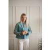 Patchwork bundička BLUE - vel. XL (var. 4)