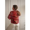 Patchwork bundička RED - vel. S (var. 1)