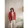 Patchwork bundička RED - vel. S (var. 1)