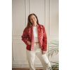 Patchwork bundička RED - vel. S (var. 2)