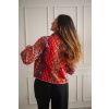 Patchwork bundička RED - vel. M (var. 8)