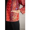 Patchwork bundička RED - vel. M (var. 8)