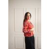 Patchwork bundička RED - vel. M (var. 7)