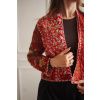 Patchwork bundička RED - vel. M (var. 6)