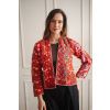 Patchwork bundička RED - vel. M (var. 5)