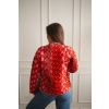 Patchwork bundička RED - vel. M (var. 4)