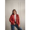 Patchwork bundička RED - vel. M (var. 4)