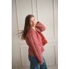 Patchwork bundička RED - vel. M (var. 4)