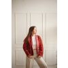 Patchwork bundička RED - vel. M (var. 3)
