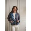 Patchwork bundička DARK BLUE - vel. M (var. 1)