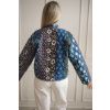 Patchwork bundička DARK BLUE - vel. XL (var. 2)