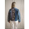 Patchwork bundička DARK BLUE - vel. XL (var. 2)