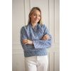 Patchwork bundička DARK BLUE - vel. XL (var. 2)