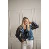 Patchwork bundička DARK BLUE - vel. XL (var. 2)