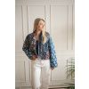 Patchwork bundička DARK BLUE - vel. XL (var. 3)