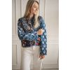 Patchwork bundička DARK BLUE - vel. XL (var. 3)
