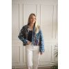 Patchwork bundička DARK BLUE - vel. XL (var. 3)