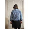 Patchwork bundička DARK BLUE - vel. XXL (var. 4)