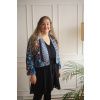 Patchwork bundička DARK BLUE - vel. XXL (var. 4)