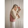 Patchwork bundička BEIGE - vel. XL (var. 1)