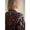 Patchwork bundička BLACK - vel. XL (var. 1)