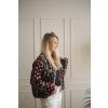 Patchwork bundička BLACK - vel. XL (var. 1)