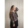 Patchwork bundička BLACK - vel. XXL (var. 2)