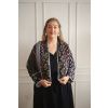 Patchwork bundička BLACK - vel. XXL (var. 2)