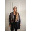 Patchwork bundička BLACK - vel. XXL (var. 2)