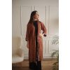 Hedvábné kimono Terracotta