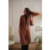 Hedvábné kimono Terracotta