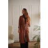 Hedvábné kimono Terracotta