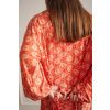 Hedvábné kimono Red